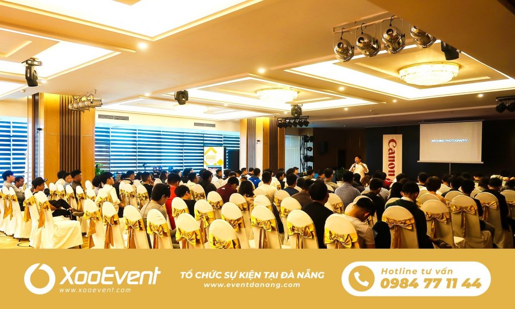 Xoo Event luôn hỗ trợ tìm kiếm phòng tổ chức hội nghị theo nhu cầu của khách hàng. (Nguồn: Xoo Event)